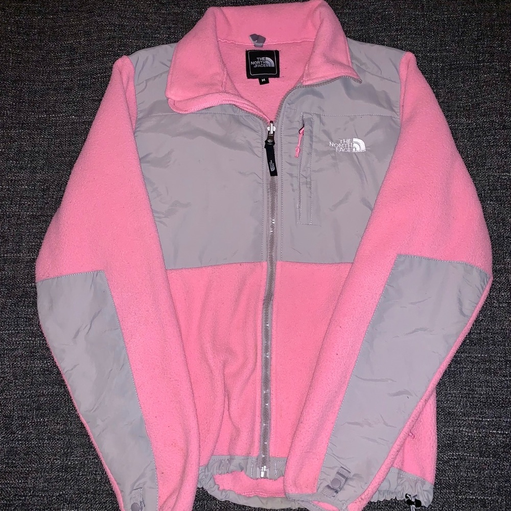 The Northface, women’s size medium. Pink & grey.